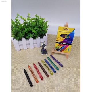 craft suppliescoloring set for kids☈8pcs non toxic Crayola kids art painting mini crayons