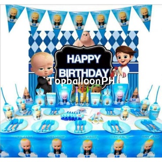 Spot goods boss baby theme partyneeds birthday party decorations party supply PQcS
