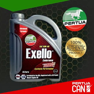 Pertua Exello Diesel Engine Synthetic Performance Oil Sae 15w/40 4 L