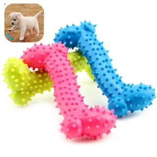 Pet TPR Toy Small Biting Bone Dog Toys Bite Resistant Dog Chew Toy Puppy Accessories