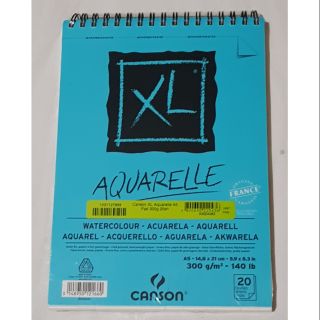 CANSON AQUARELLE A5 300GSM 20 SHEETS MADE IN FRANCE SALE