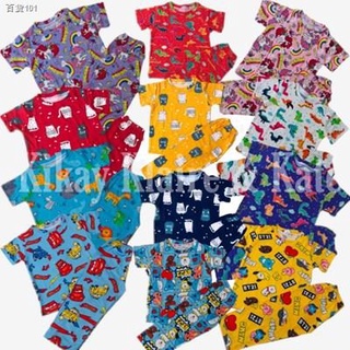 Pinakamabentang❁New Stock Sept 12 Terno Pajamas 6 to 12 Months Babies Pajama For Infants (1)