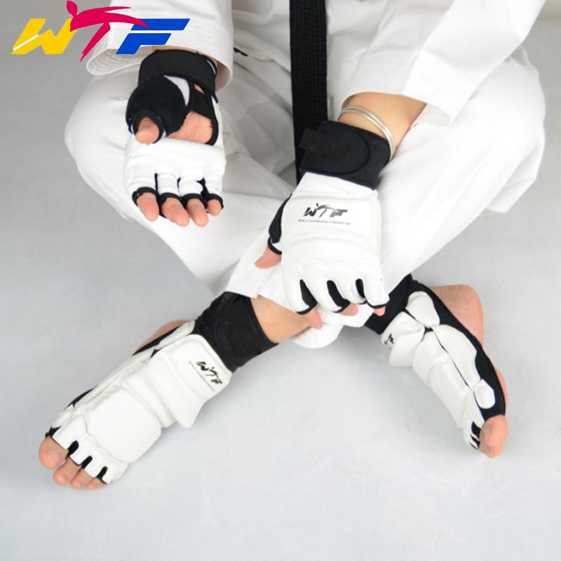 protect gloves Taekwondo Foot Protector Ankle Support fighting foot guard Kickboxing boot WTF