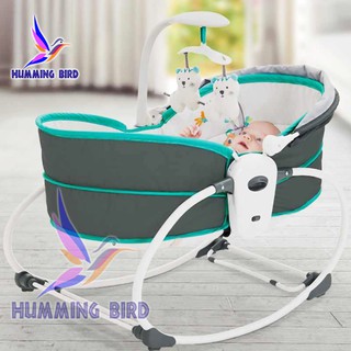 Hummingbird Baby 5-In-1 Multi-functional Rocker and Bassinet Set (8)