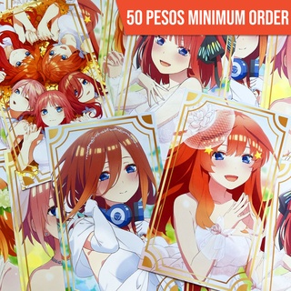 Quintessential Quintuplets Anime Tarot Cards