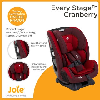 Joie Every Stage Convertible Car Seat - Cranberry