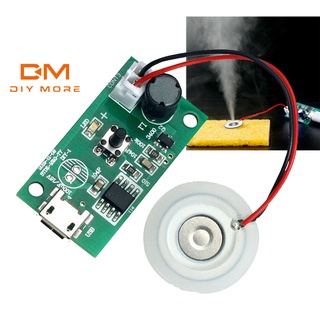 DIYMORE D20mm 113KHz Ultrasonic Mist Maker Atomizing Fogger Ceramic Humidifier with PCB