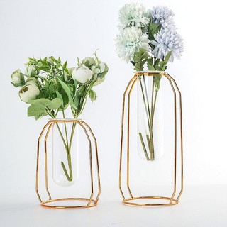 Surprise (Surprise) Flower Vase / Nordic Iron Vase Gold Hydroponic Table Decoration