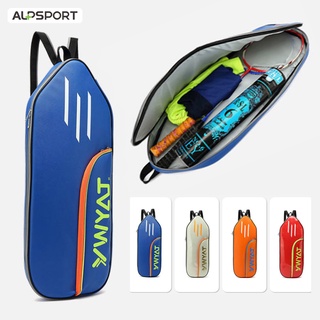 ALP YW High-end Leather Waterproof Fashion New Badminton Racket Bag With Big Capacity Fashionable Men And Women Models Sport Raket Backpack