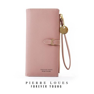 Women wallet Korean Forever Young solid color ladies clutch bag large capacity wrist bag