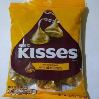 Hersheys kisses with almond (150 grams)