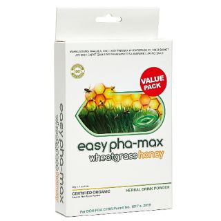 Easy Pha-max Wheatgrass Honey Herbal Drink Powder 3 x 20g