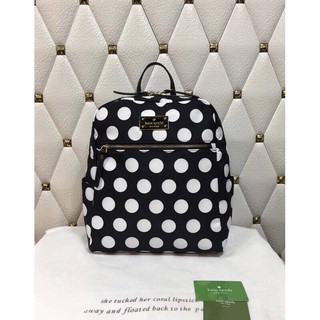 kate spead backpack new available with card dustbag nylon material