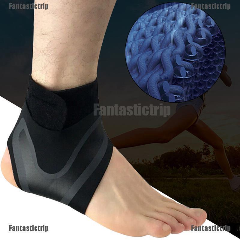 Adjustable Ankle Support Brace Foot Sprains Injury Pain Wrap Guard Protector