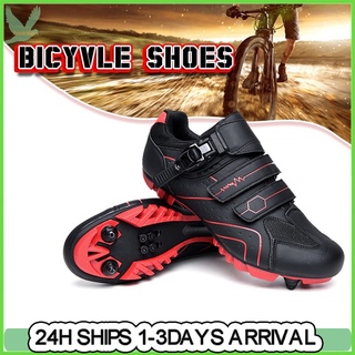 Cleats Shoes High Quality Men Cycling Shoes MTB Self-Locking Mountain Bike Lock Shoes (1)