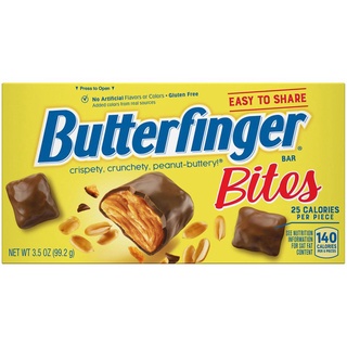 Butterfinger Bites Peanut Butter Crisp theater box 99g