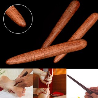 Wooden Rosewood Massage Stick Foot Reflexology Therapy