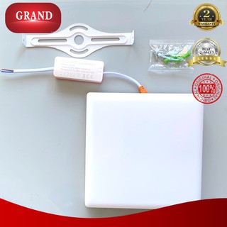 Grand Modern 18w - 24w Round/Square LED Surface Mounted Panel White 6,500k