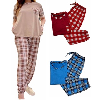 Combi Assorted Terno Checkered Jogger Pajama M-XL