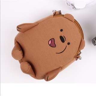cartoon bear embroidery sling bag kids small crossbody bag phone bag coin purse (4)