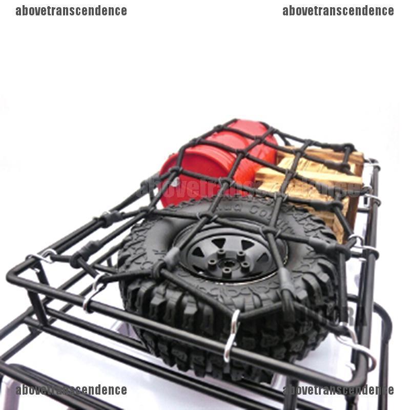 1/10 scale RC rock crawler accessory luggage roof rack net for scx10 D90 rc car AboveTranscendence.m