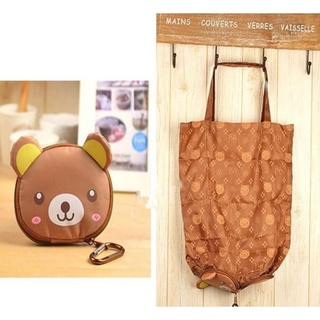 New products♤Cute Cartoon Reusable Shopping Waterproof Character Foldable Bag MRPNLO (5)