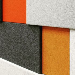 Sound Proofing Panel Fiberglass with fire retardant fabric coated 30cm x 30cm x 1inch thickness