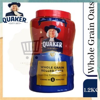【Available】Quaker Whole Grain Rolled Oats Oatmeal |