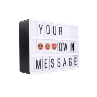 A4 letter light box sign box