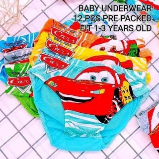 BRIEF FOR KIDS - 12 PCS ( 2-5 YRS OLD )
