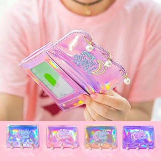 Bentoy Hologram Pearl Wallet Purse Card Holder (3)