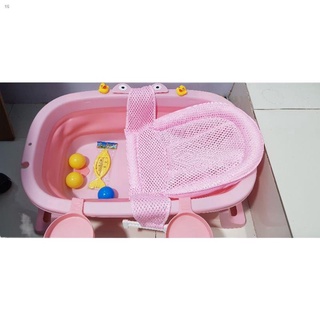 ❉∈✐NEWEST FOLDABLE BATHTUB KIDS TUB WITH BABY NET <LOWEST SHIPPING PRICE>