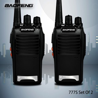 Baofeng 777S 5W Set of 2 Interphone Two Way Radio Walkie Talkie (2)