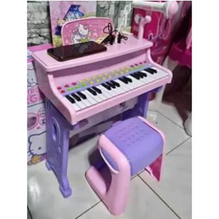Richard-Electronic Organ Piano with Microphone Toy Set for Kids