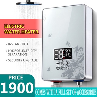 （Spot Goods）[Rapid Delivery] Water Heater 6500W Instant Electric Water Heater Household Bathing Mach
