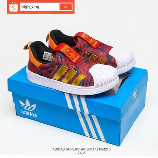 【 5 Colors 】Original Adidas Superstar 360 Sneaker Shoes for Children