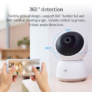 [Global Version] IMILAB A1 Smart IP Camera 3MP 1296P 2K 360° PTZ IR Night Vision H.256 Full Color Monitor Home Security (4)