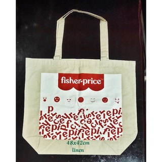 FISHER PRICE L size (48x42cm) shop bag from JAPAN