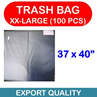 TRASH BAG / GARBAGE BAGS (100 PCS) XX-LARGE XXL