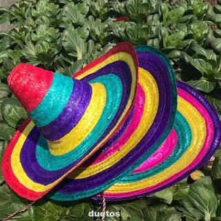 Men Women Outdoor Fashion Random Color Wide Brim All Seasons Straw Hats