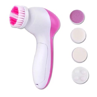 ◄5in1 Electric Wash Face Machine Facial Pore Cleaner Mini Skin Beauty Massaged Brush