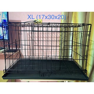 heavy duty lowest set price XL dog cat pet collapsible foldable cage crate