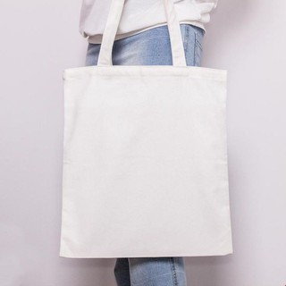 bag for menↂ✳☬Plain White Canvas tot