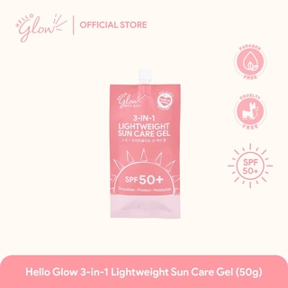 [Pretty] Hello Glow - 3-in-1 Lightweight Sun Care Gel (50g)