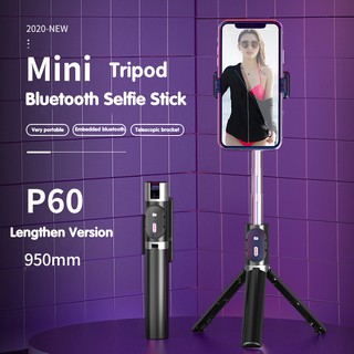 Multifunction Holder outdoor Indoor adjustable height to 96cm desktop handheld dual-purpose live broadcast mini tripod Selfie stick for cell phone