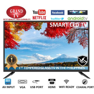 Grand Smart TV with Unbreakable Tempered Glass