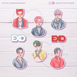 Obsession: EXO Sticker for Journal, Planner, Laptop, Phone / Cute Aesthetic Deco KPOP Fanart Sticker (1)