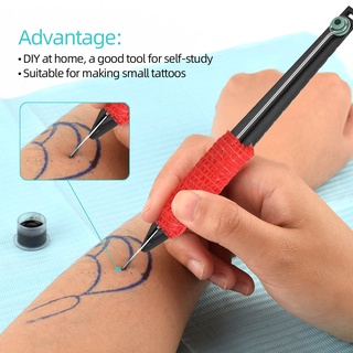 1Pc 3D Hand Poke Stick Tattoo Manual Tool Pen Professional DIY Tattoo Tool Needles Accessories Tatto