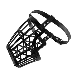 0811* Strong Dog Muzzle Basket Anti-Biting Mouth Cover Dog Adjustable Straps Mask