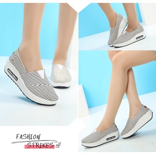 Sports Shoes Mother Wedge Heel Platform Shoes Women Thick Bottom Shoes Increased Lazy Shoes Casual